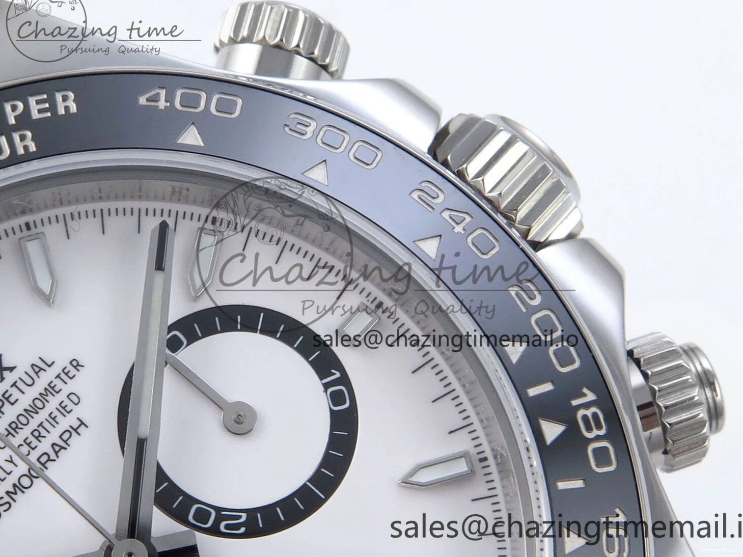 0517 2023 Daytona 126500 AR+F 1:1 Best Edition 904L SS Case and Bracelet White Dial SA Timeless 852